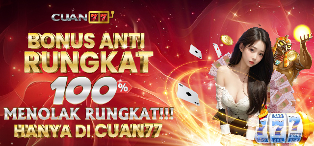 BONUS ANTI RUNGKAT 100%