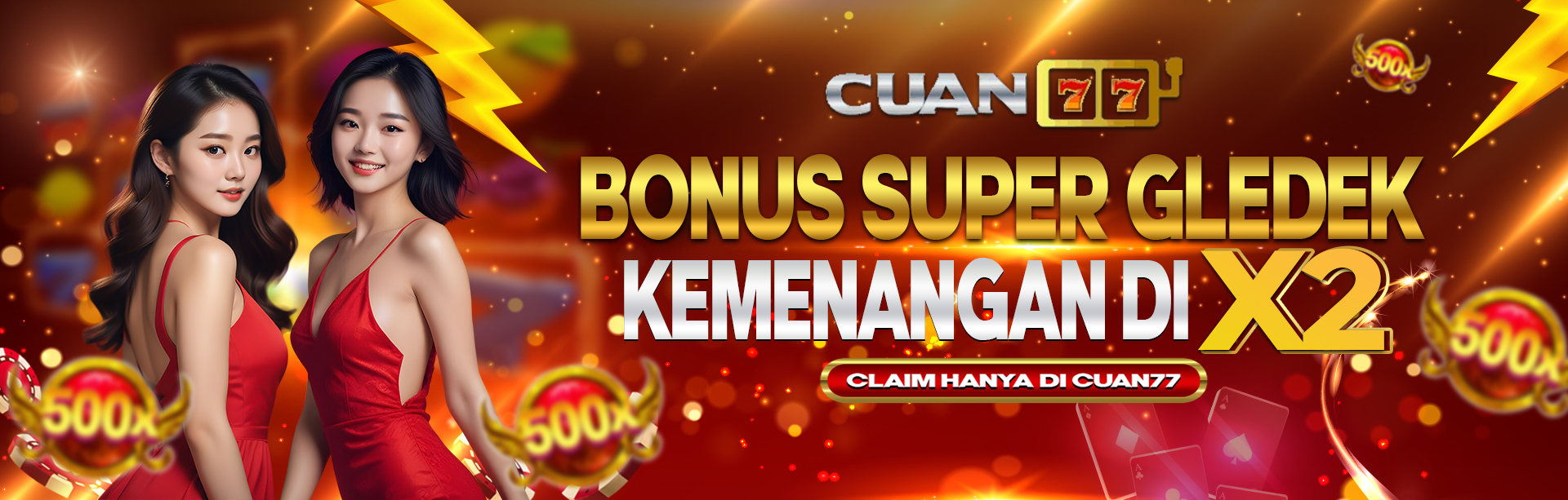 BONUS SUPER GLEDEK CUAN77